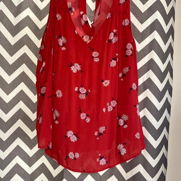 Old Navy Tops - Red Floral tank top